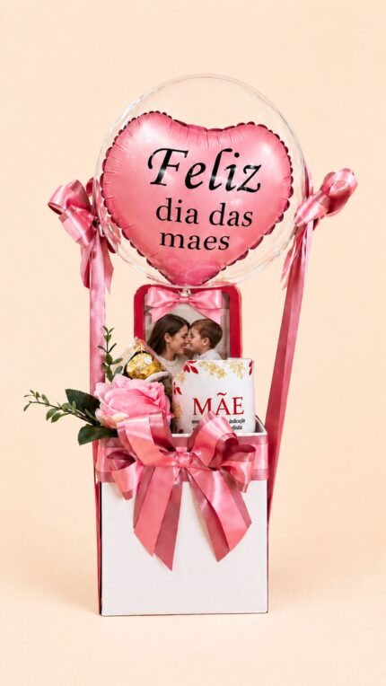 Cesta de Chocolate Dia das Mães