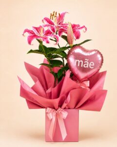 Lirio Decorado Dia das Mães